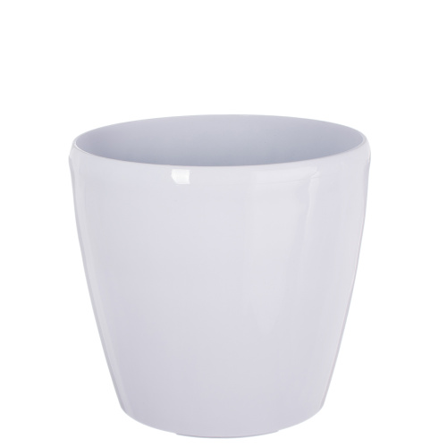 Сн 2308-24 кашпо пластик бел