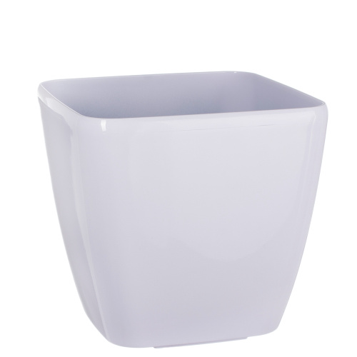 Сн 2308-28 кашпо пластик бел