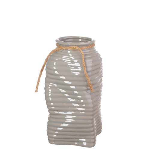 Сн (21G-20) керам. ваза серый